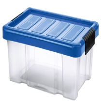 5L, caja organizadora con tapa clips plástica 