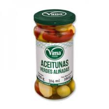  ACEITUNA R/PIMIENTO, 314 ML, C/24 UNO   M/VIMA