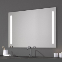 Espejo de baño Finlandia 90×80 cm con luz LED