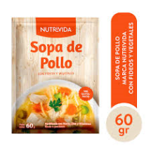SOPA INSTANTANEA DE POLLO 60GR