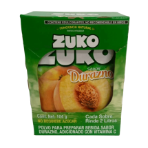 Zuko sabor Durazno, 8 unidades