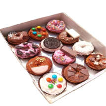 Minidonas Variadas 12 unidades x 5 cm