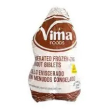  POLLO ENTERO S/MENUDILLOS S/CABEZA, 1300G,  M/VIMA