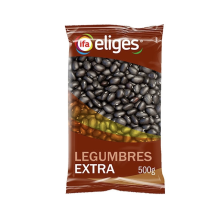 Frijoles Negros, 500gr, Marca Eliges.