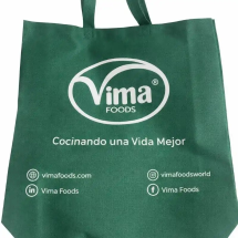 BOLSA VERDE, 40X40X12CM, 80G VIMA,0 UNO   M/VIMA