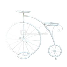 Bicicleta de jardín con dos porta macetas