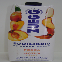 ZU 1000ml brik jugo Melocotón sin azúcar añadida 1000ml