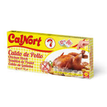 CALDO SABOR POLLO CALNORT 120GR 12X10G PASTILLAS