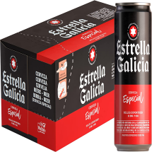 24 latas de 33cl, Cerveza Estrella De Galicia Especial.