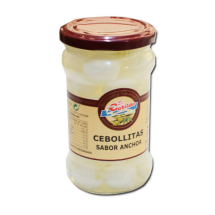 Cebollita entera sabor anchoa, 295 g