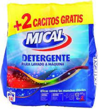 Detergente Mical en polvo 910gr