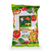 GALLETAS DE VERDURAS 52G   M/SABROSISIMO