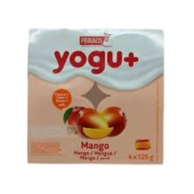 Yogurt Larga Vida S/Mango P4 C/CLUSTER Y