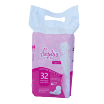 Almohadilla DIURNA CON ALAS Angélica – Combo Mayorista (80Paquetes x 32 Almohadillas)