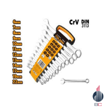 Juego de llaves combinadas de 12 piezas (industrial)