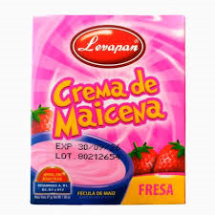 CREMA DE MAICENA LEVAPAN SABOR FRESA 47GR LEVAPAN
