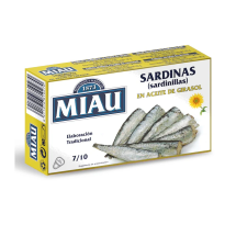 SARDINILLA  EN ACEITE DE GIRASOL 85