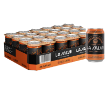 24 latas de 330ml, Cerveza Lager La Salve.