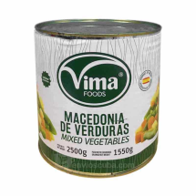 Macedonia de verduras, 2.5 kg