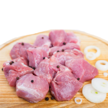 Carne troceada de cerdo, 1 kg