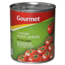 480 g-Tomate entero pelado