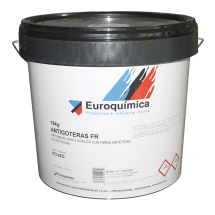 Impermeabilizante acrílico, 15 kg, rojizo