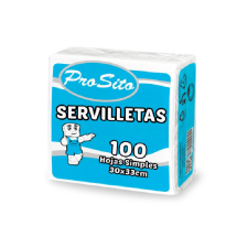 Servilletas ProSito, 100 unidades