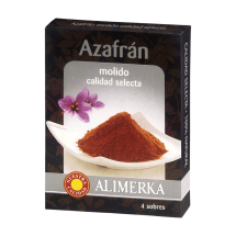 Azafrán molido ALIMERKA 4 sobres 400 mg