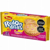 Galletas Redonditas Fresa 34gr TOMY    