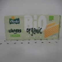 160 g-Wafers sabor vainilla BiO organic