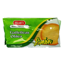 Galleticas oblea de limón, 250 g
