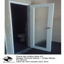 Puerta abatible tipo andinaserie