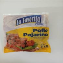 Pollo Congelado Pajarino Bolsa 1kg CA/12 LA FAVORITA