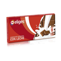 Chocolate con leche 150 g, Eliges.