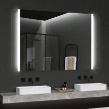 Espejo de baño Copenhague 60×80 cm con luz LED