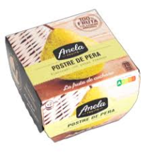 POSTRE DE PERA 2X100G (COMPOTA) 