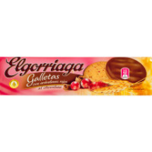 GALLETA CON ARANDANOS ROJOS AL CHOCOLATE ELGORRIAGA 150G