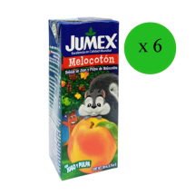 Néctar de melocotón, 6 x 200 ml 