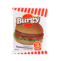 Hamburguesas de res BURGY 3 u x 50 g c/u