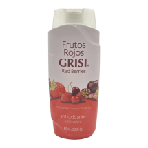 Jabón Líquido Corporal, Frutos Rojos, antioxidante, 800 ml, GRISI