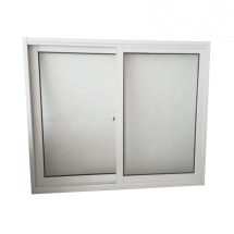 Ventana de aluminio y vidrio, 1.20 x 1 m