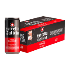 24 latas de 33cl, Cerveza Especial Estrella de Galicia
