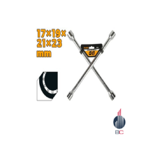 Llave en cruz 17x19x21x23 mm