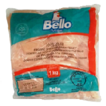 Filetillo de pechuga de pollo, S/piel 1 Kg