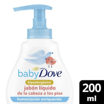 DOVE BABY SAB LIQ H ENR 12X200ML