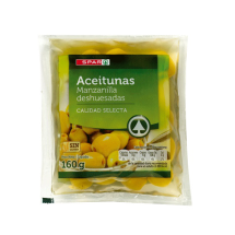Aceitunas sin hueso, 160 g