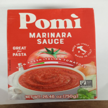 POMI Salsa Marinara Brick 750 GR