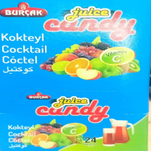 REFRESCO CANDY TROPICAL 1x24x10g   LIDO 