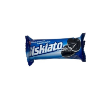 Biskiato 60 gr- galletas de chocolate rellenas de vainilla selladas