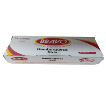 HAMBURGUESA MIXTA CAJA 1.14KG (12 UNIDADES)